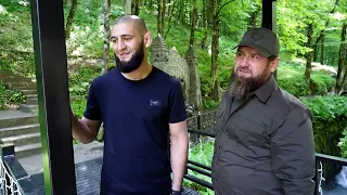 Рамзан Кадыров в горах Чечни