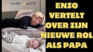 Enzo Knol geniet van papa zijn