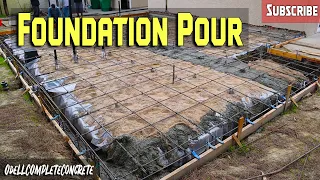 How to Pour a House Foundation Room Addition Concrete Pour