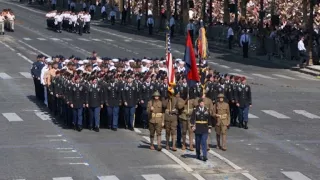 Trump salutes US troops at Bastille Day parade