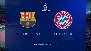 FIFA 20 | FC Barcelona vs FC Bayern | UEFA Champions League Final