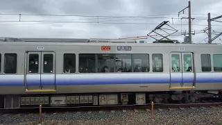 阪和線223系0番台紀州路快速和歌山行き　　紀伊中ノ島発車！