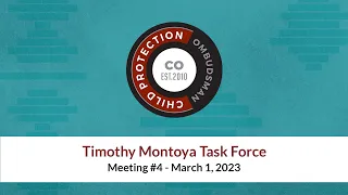 Timothy Montoya Task Force – Meeting 4 (March 1, 2023)