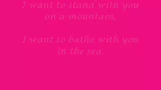 Savage Garden - I want to stand with you on a mountain + Lyrics (Truly Madly Deeply)