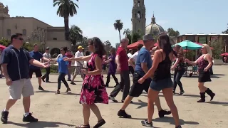 San Diego International Flashmob West Coast Swing 2017 Dance #2