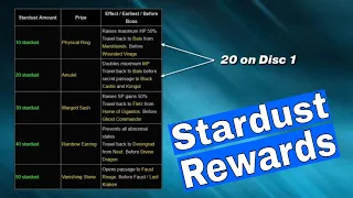 Legend of Dragoon - Stardust & Rewards