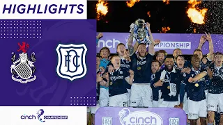 Queen’s Park 3-5 Dundee | Dundee Secure Promotion To Premiership! | cinch Championship