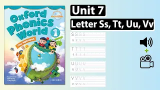 Oxford Phonics World 1 - Unit 7: Ss, Tt, Uu, Vv