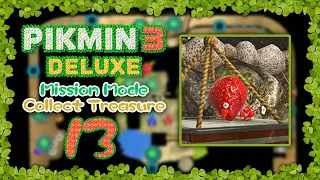 Pikmin 3 Deluxe: Mission Mode | Collect Treasure #13: Beastly Caverns