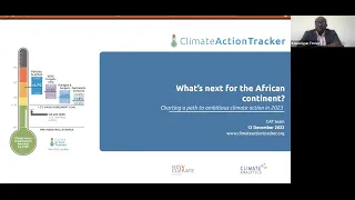 What’s next for the African continent? Charting a path to ambitious climate action in 2023