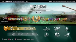 World of Tanks Console - Kanonenjagdpanzer 105 - 5,6 Damage, 6Kills, Master Badge