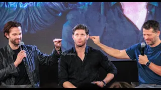 Jensen Ackles, Jared Padalecki, Misha Collins Sunday Panel || Jus In Bello 12 || Rome 2023