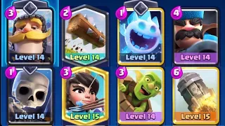 2.9 Logbait ✖︎ Hunter Deck - clashroyale