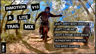 INMOTION V13- Off roading it. Falls, jumps bumps and stairs. How does V13 handle trails.