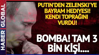 Putin'den Zelenski'ye Bayram Hediyesi! Rusya'da Bomba Alarmı, 3000 Bin Kişi Arkasına Bakmadan Kaçtı