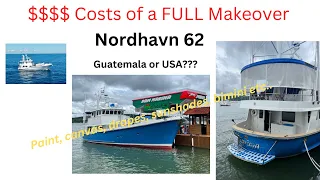 Nordhavn 62 undergoes a full makeover in Rio Dulce Guatemala vs USA   HD 1080p