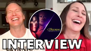 THE CONJURING 3 Hilarious Interview: Patrick Wilson and Vera Farmiga Talk New Horror Sequel