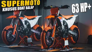 Supermoto KTM Khusus Buat Ugal-Ugalan Di Sirkuit..