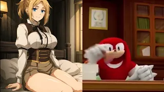 Knuckles rate Mushoku tensei female character's crushe's