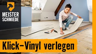 Klick-Vinyl verlegen | HORNBACH Meisterschmiede