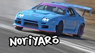 Streetdrift-style "sanpatsu" competition at Nikko Circuit