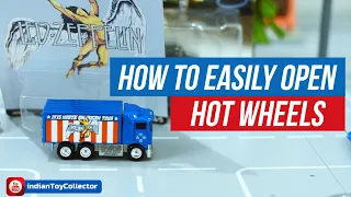 Easily open Hot Wheels without damaging the Card