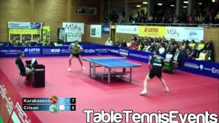 Adrian Crisan Vs Aleksandar Karakasevic: Match 1 [German League 2012/2013]