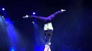 Acrobatic trio "Three's a Charm" on Festival Internacional del Circ Ciutat de Figueres 2014