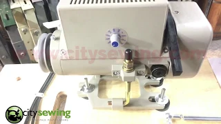 How to install a servo motor this work in any industrial sewing machines.