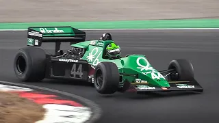 Tyrrell 012 F1 Car in action: Cosworth DFY V8 Engine Sound!