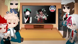 Mha React To Villain Deku||V!Deku Au||Mha/Bnha||No Ships||