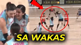 Jia De Guzman BEST GAME in Japan! Ginawang main setter for the first time ng Denso Airybees!