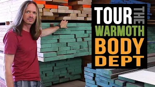 Warmoth Shop Tour: Wood Processing and Bodies