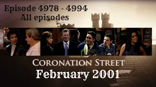 Coronation Street - February 2001