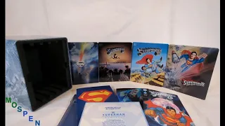 (ASMR) Warner Bros/DC Films: Superman 5-Film Collection 4K UHD Steelbook Limited Edition