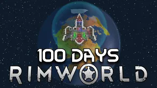 I Spent 100 Days in Space in Rimworld... Here's What Happened