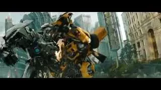 Transformers: El lado oscuro de la luna (2011) Bumblebee vs Soundwave (HD latino)