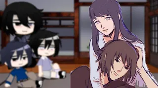 sasuke react to hinata | ⚠️ sasuhina ⚠️