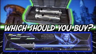 Which Ahsoka Tano Lightsabers Should You Buy?! Star Wars:Galaxy's Edge VS Force FX Elite!