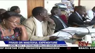 Local gov't officers grilled over wasteful expenditure