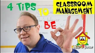 CLASSROOM MANAGEMENT - PART 1 - ESL Teaching tips - Mike's Home ESL