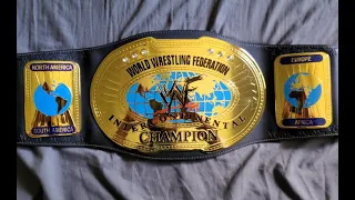 WWF Attitude Intercontinental Championship Replica Unboxing