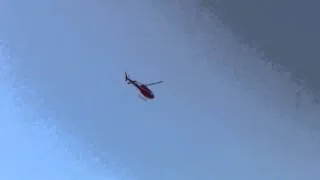 Barry testing out his Marvel craft AS350