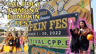 Cal Poly Pomona Pumpkin Fest 2022!   Petting Farm, pumpkins, food, and more!!!