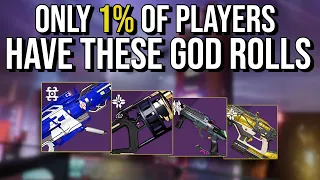 The Rarest PvE Meta God Rolls In Destiny 2