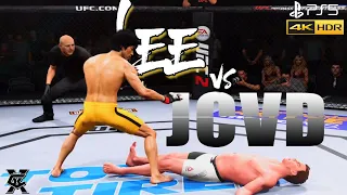 Bruce Lee vs Jean Claude Van Damme | EA Sports UFC 2