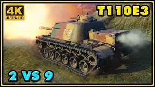 World of Tanks | T110E3 - 10 Kills - 10,1K Damage - 2 VS 9 Gameplay