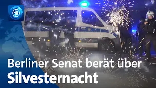 Nach den Silvester-Ausschreitungen berät der Berliner Senat über Konsequenzen