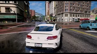 ► GTA 6 Graphics - Mercedes C63 AMG S ✪ NEW REDUX  - Gameplay! 2017 Realistic Graphics MOD 60FPS