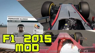 F1 2015 MOD FOR F1 2014! - MOD REVIEW